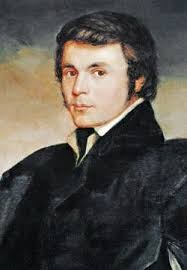 Jachadur Apovian (1809-1848). Autor de la novela romántica "Herida de Armenia" es considerado como el precursor de la literatura armenia.